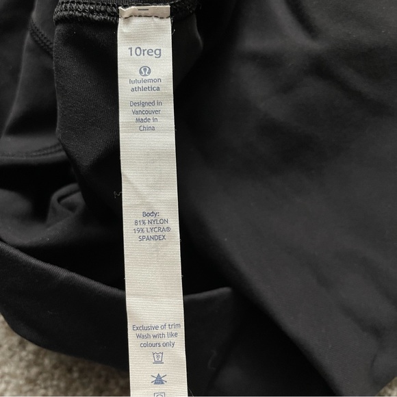 Lululemon Groove Pant III Sz 10/31” (High Rise) In Black - Picture 7 of 7